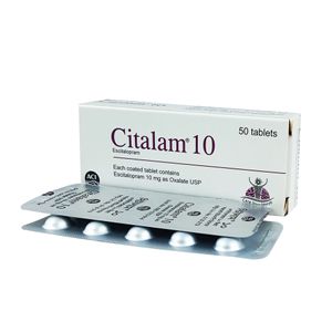 Citalam 10 mg Tablet