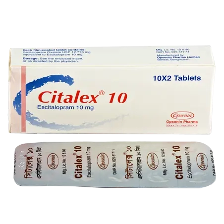 Citalex 10 mg Tablet Citalex 10 mg Tablet