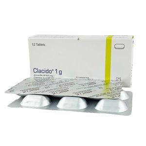 Clacido (500 mg+100 mg)/10 ml IV Injection