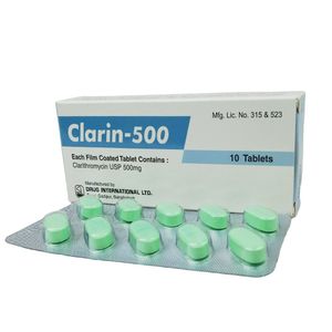 Clarin 500 mg Tablet