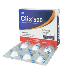 Clix 500 mg Tablet Clix 500 mg Tablet