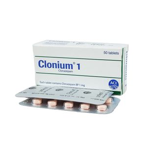 Clonium 1 mg Tablet