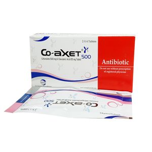 Co-axet 500 mg+125 mg Tablet Co-axet 500 mg+125 mg Tablet