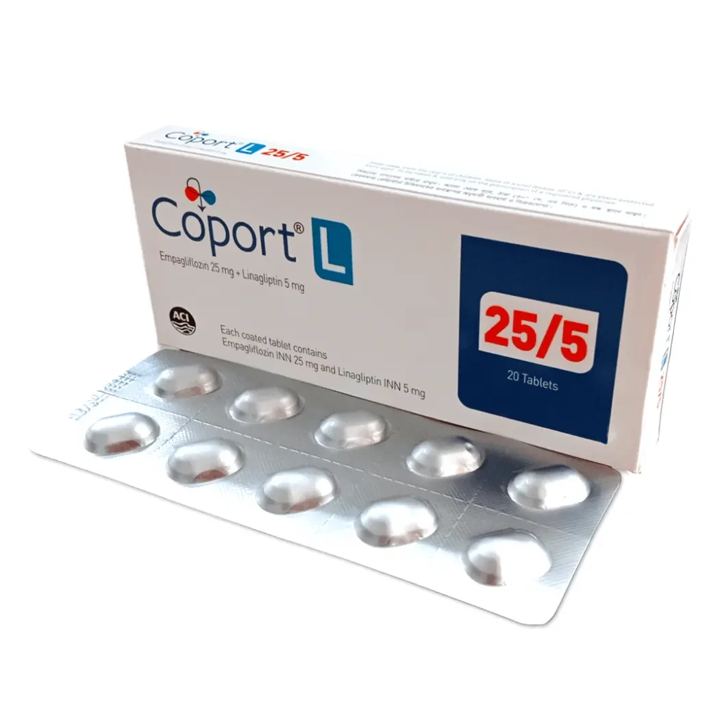 Coport L 25 mg+5 mg Tablet