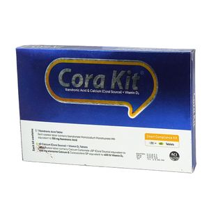 Cora Kit 150 mg+600 mg+400 IU Tablet