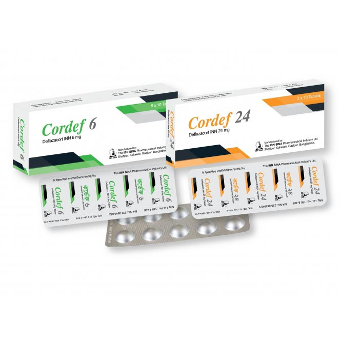 Cordef 6 mg Tablet