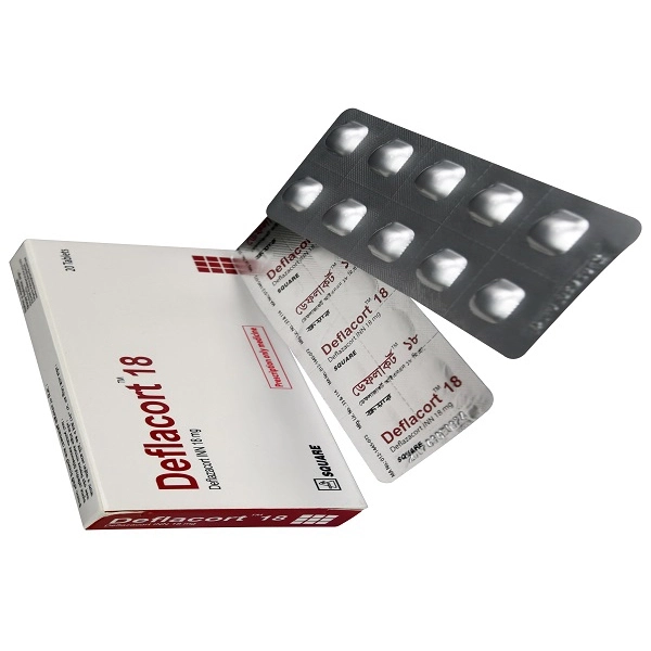 Deflacort 18 mg Tablet