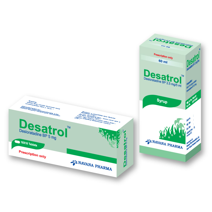 Desatrol 2.5 mg/5 ml Syrup