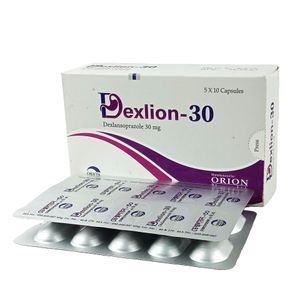 Dexlion 30 mg Capsule (Enteric Coated Pellets)