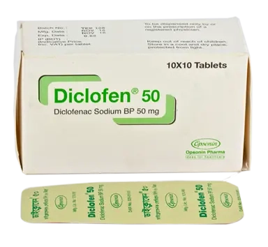 Diclofen 50 mg Tablet