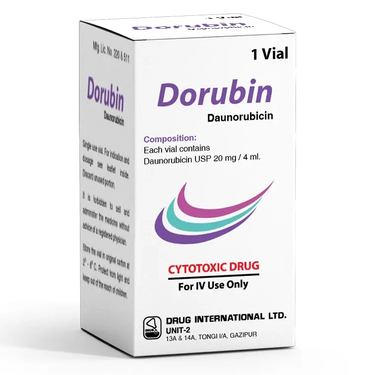 Dorubin 20 mg/4 ml IV Infusion