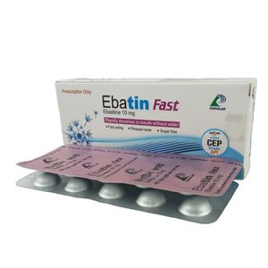 Ebatin Fast 10 mg Orally Dispersible Tablet Ebatin Fast 10 mg Orally Dispersible Tablet