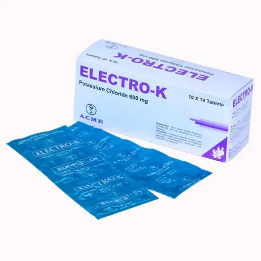 Electro-K 600 mg Tablet Electro-K 600 mg Tablet