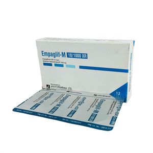 Empaglif-M XR 10 mg+1000 mg Tablet (Extended Release) Empaglif-M XR 10 mg+1000 mg Tablet (Extended Release)