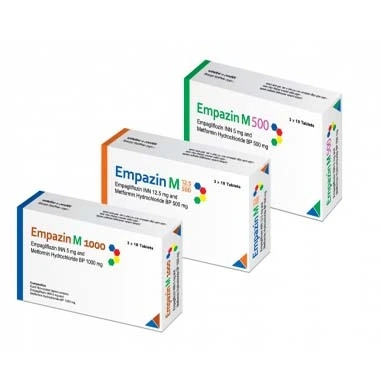 Empazin M 5 mg+500 mg Tablet Empazin M 5 mg+500 mg Tablet