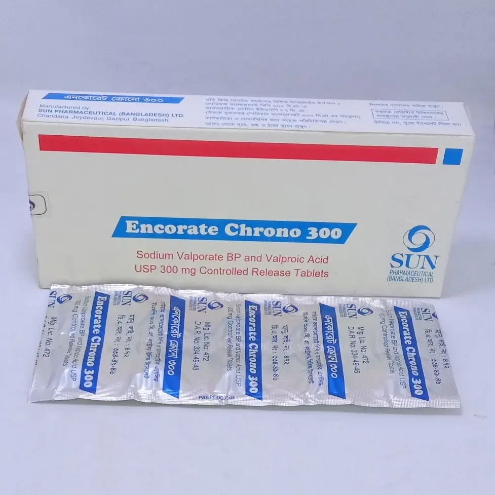 Encorate Chrono 300 mg Tablet (Controlled Release) Encorate Chrono 300 mg Tablet (Controlled Release)