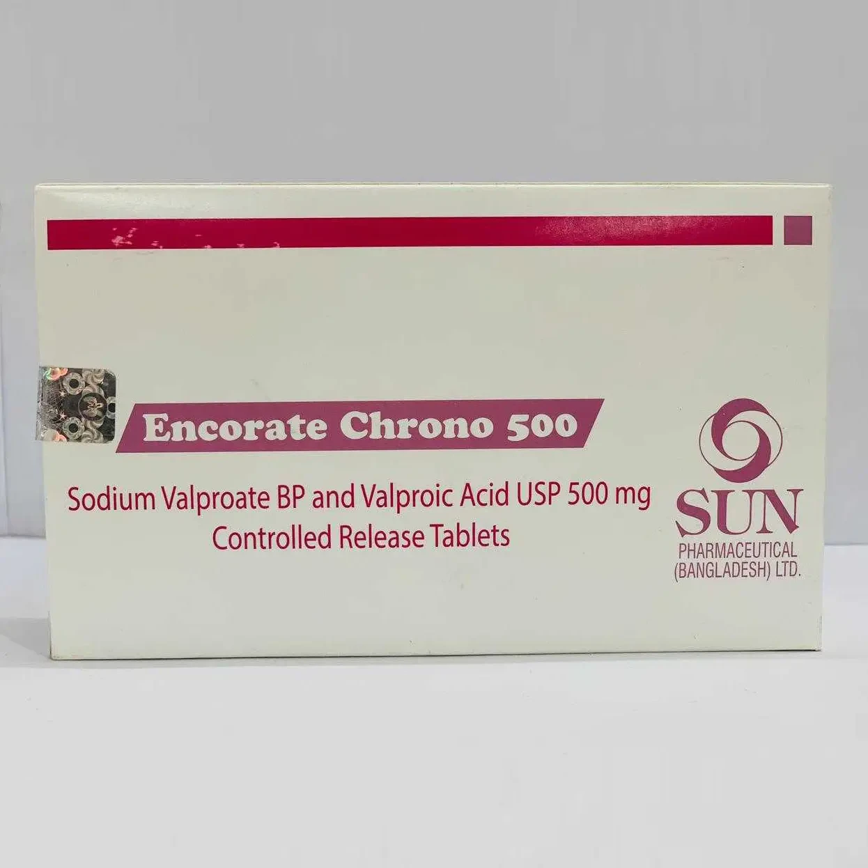 Encorate Chrono 500 mg Tablet (Controlled Release) Encorate Chrono 500 mg Tablet (Controlled Release)