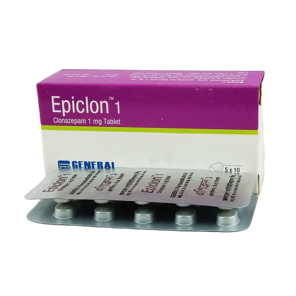 Epiclon 1 mg Tablet Epiclon 1 mg Tablet