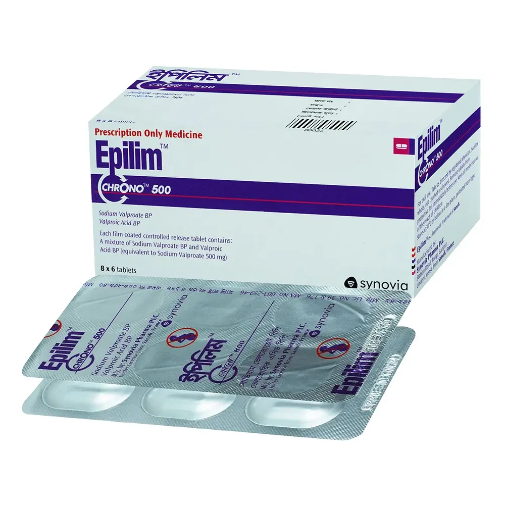 Epilim Chrono 500 mg Tablet (Controlled Release) Epilim Chrono 500 mg Tablet (Controlled Release)