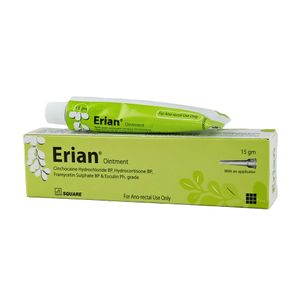 Erian 5 mg+5 mg+10 mg+10 mg Suppository Erian 5 mg+5 mg+10 mg+10 mg Suppository