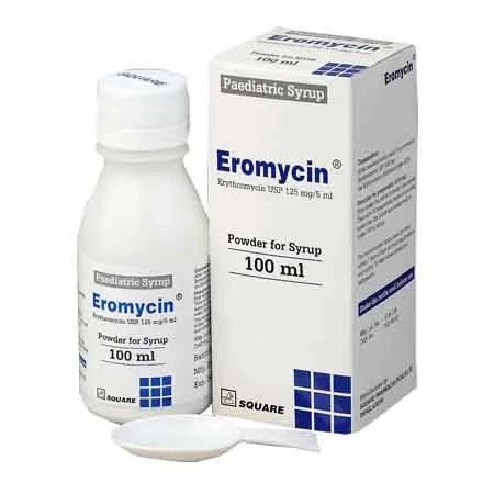 Eromycin 125 mg/5 ml Powder for Suspension Eromycin 125 mg/5 ml Powder for Suspension