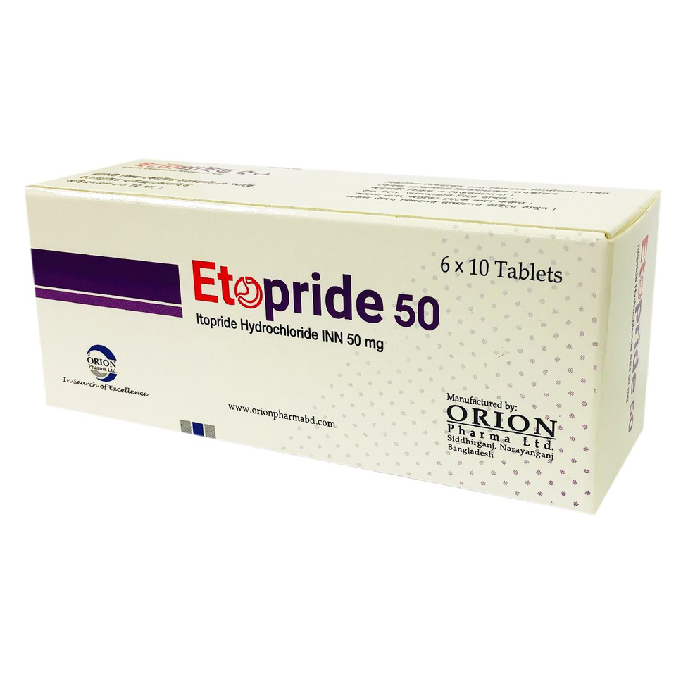Etopride 50 mg Tablet Etopride 50 mg Tablet