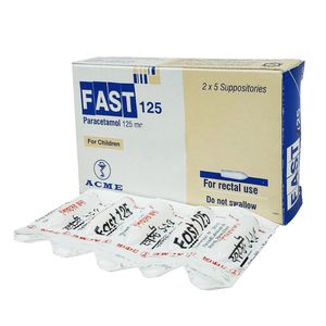 Fast 125 mg Suppository Fast 125 mg Suppository