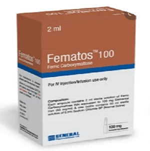 Fematos 100 mg/2 ml IV Injection or Infusion Fematos 100 mg/2 ml IV Injection or Infusion