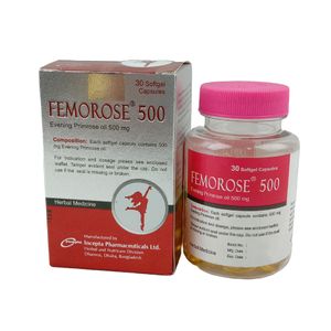 Femorose 500 mg Soft Gelatin Capsule Femorose 500 mg Soft Gelatin Capsule