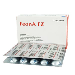 FeonA FZ 48 mg+0.5 mg+22.5 mg Tablet FeonA FZ 48 mg+0.5 mg+22.5 mg Tablet