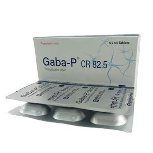 Gaba-P CR 82.5 mg Tablet (Controlled Release) Gaba-P CR 82.5 mg Tablet (Controlled Release)