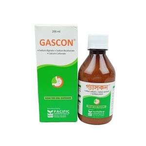 Gascon (500 mg+267 mg+160 mg)/10 ml Oral Suspension Gascon (500 mg+267 mg+160 mg)/10 ml Oral Suspension