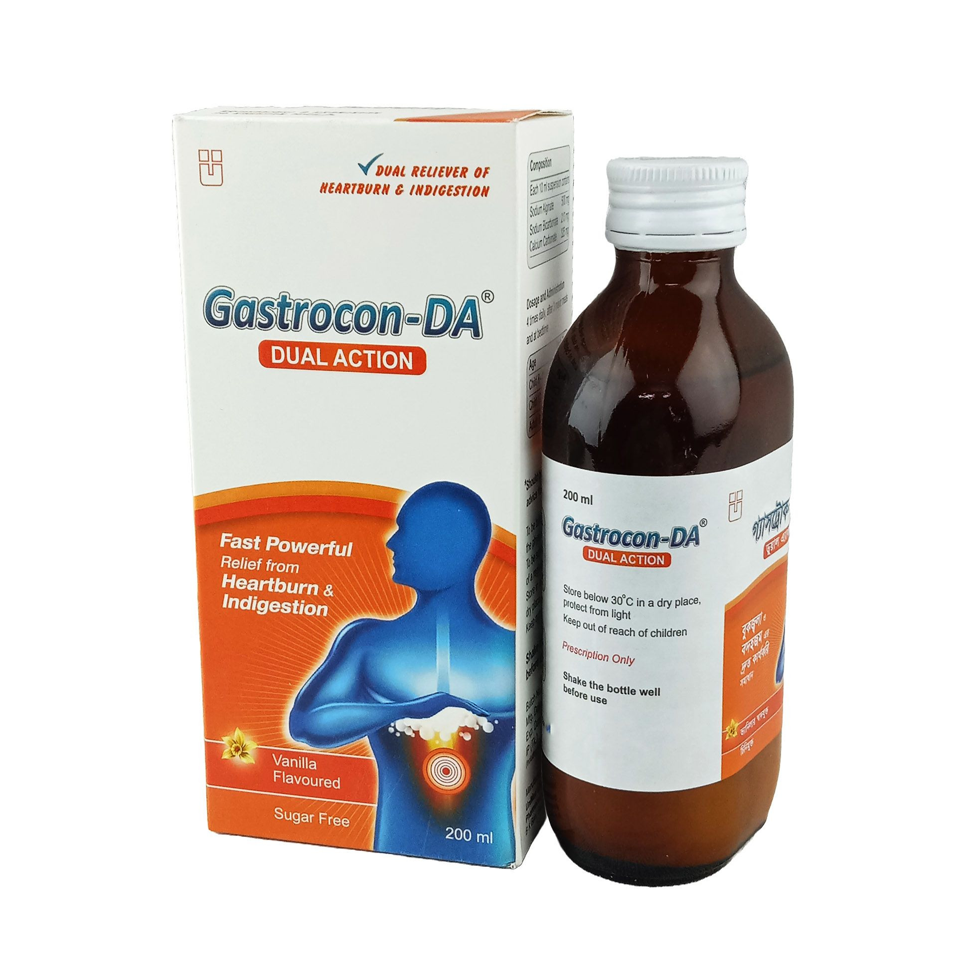 Gastrocon-DA (500 mg+213 mg+325 mg)/10 ml Oral Suspension Gastrocon-DA (500 mg+213 mg+325 mg)/10 ml Oral Suspension