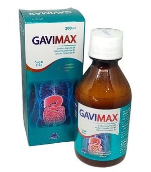 Gavimax (500 mg+267 mg+160 mg)/10 ml Oral Suspension Gavimax (500 mg+267 mg+160 mg)/10 ml Oral Suspension