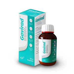Gavirad (500 mg+267 mg+160 mg)/10 ml Oral Suspension Gavirad (500 mg+267 mg+160 mg)/10 ml Oral Suspension