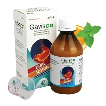 Gavisco (500 mg+267 mg+160 mg)/10 ml Oral Suspension Gavisco (500 mg+267 mg+160 mg)/10 ml Oral Suspension