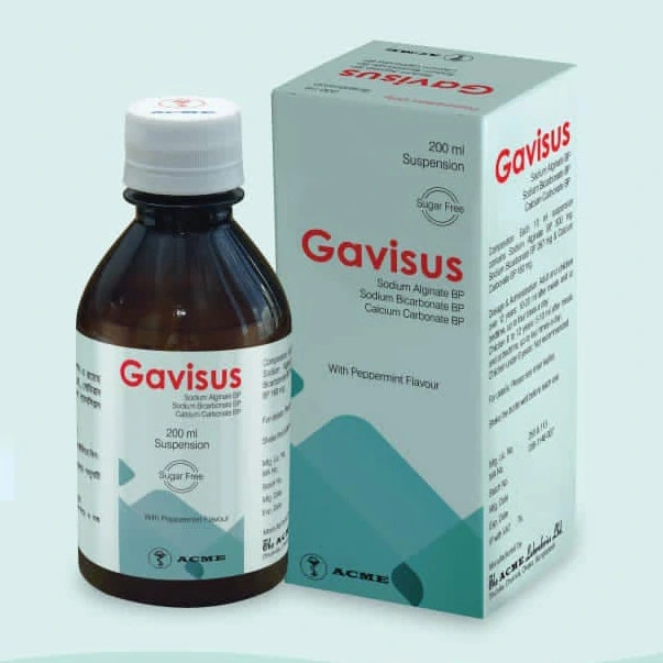 Gavisus (500 mg+267 mg+160 mg)/10 ml Oral Suspension Gavisus (500 mg+267 mg+160 mg)/10 ml Oral Suspension