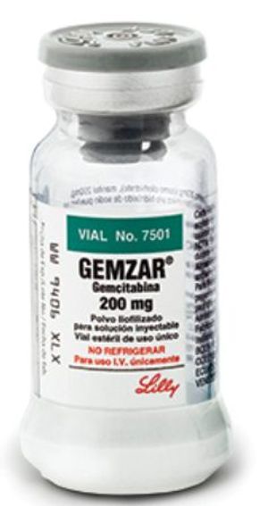 Gemzar 200 mg/vial IV Infusion Gemzar 200 mg/vial IV Infusion