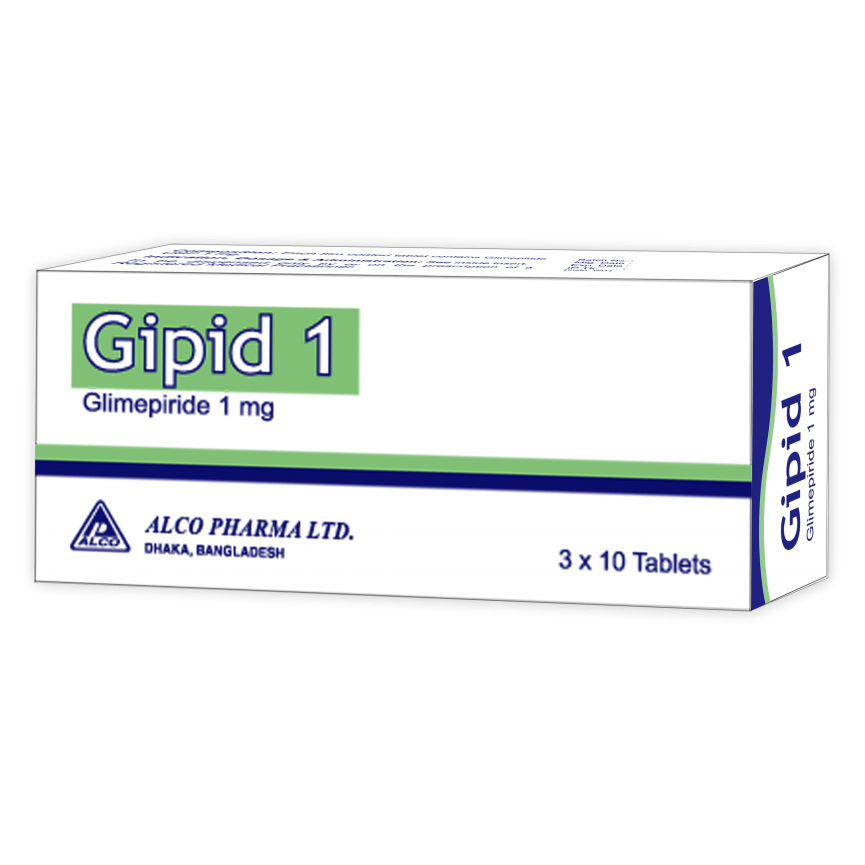 Gipid 1 mg Tablet