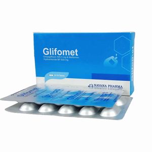 Glifomet 5 mg+500 mg Tablet Glifomet 5 mg+500 mg Tablet