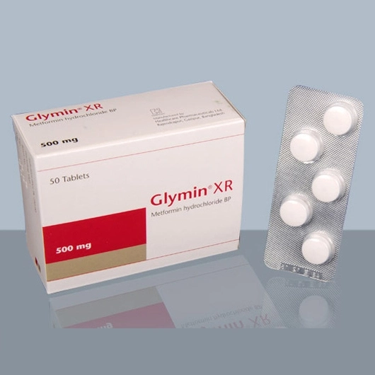 Glymin XR 500 mg Tablet (Extended Release) Glymin XR 500 mg Tablet (Extended Release)