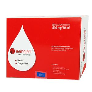 Hemoject 500 mg/10 ml IV Injection or Infusion Hemoject 500 mg/10 ml IV Injection or Infusion