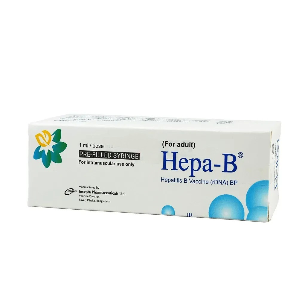 Hepa-B 20 mcg/ml IM Injection