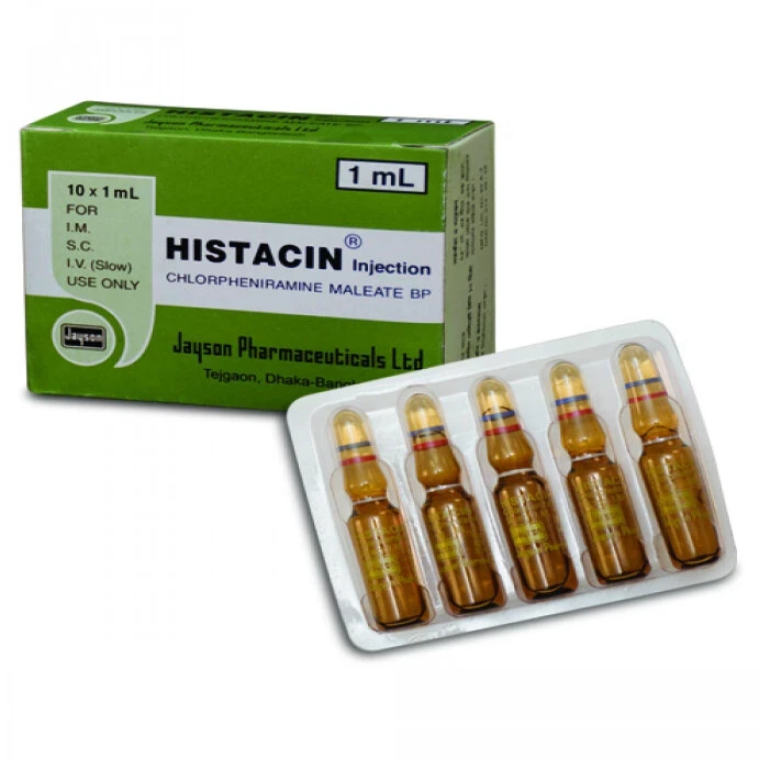 Histacin 10 mg/ml Injection