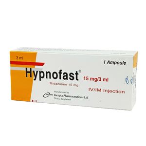 Hypnofast 15 mg/3 ml IM/IV Injection Hypnofast 15 mg/3 ml IM/IV Injection