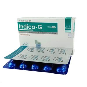 Indica-G 110 mcg+50 mcg Inhalation Capsule Indica-G 110 mcg+50 mcg Inhalation Capsule
