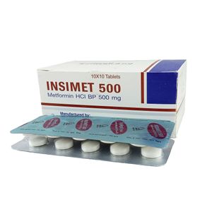 Insimet 500 mg Tablet Insimet 500 mg Tablet