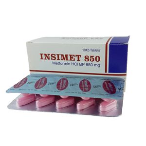 Insimet 850 mg Tablet Insimet 850 mg Tablet