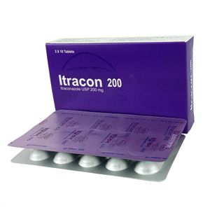 Itracon 200 mg Tablet Itracon 200 mg Tablet