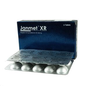 Janmet XR 50 mg+500 mg Tablet (Extended Release) Janmet XR 50 mg+500 mg Tablet (Extended Release)